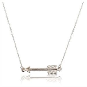 🟣2 for 25.00🟣🆕Arrow Silver Pendant Necklace